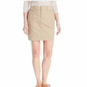 **NWT Gloria Vanderbilt Latte Pennie Knit Waistband Pull On Skort Size 10